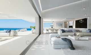 Exclusieve, Nieuwe, Moderne eerstelijns strand Appartementen te koop, Marbella - Estepona. Herverkopen beschikbaar. 3043 