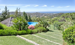 Villa in Spaanse stijl te koop Panoramisch uitzicht in een Luxueuse Beveiligde Golfresort in Benahavis - Marbella 3175 