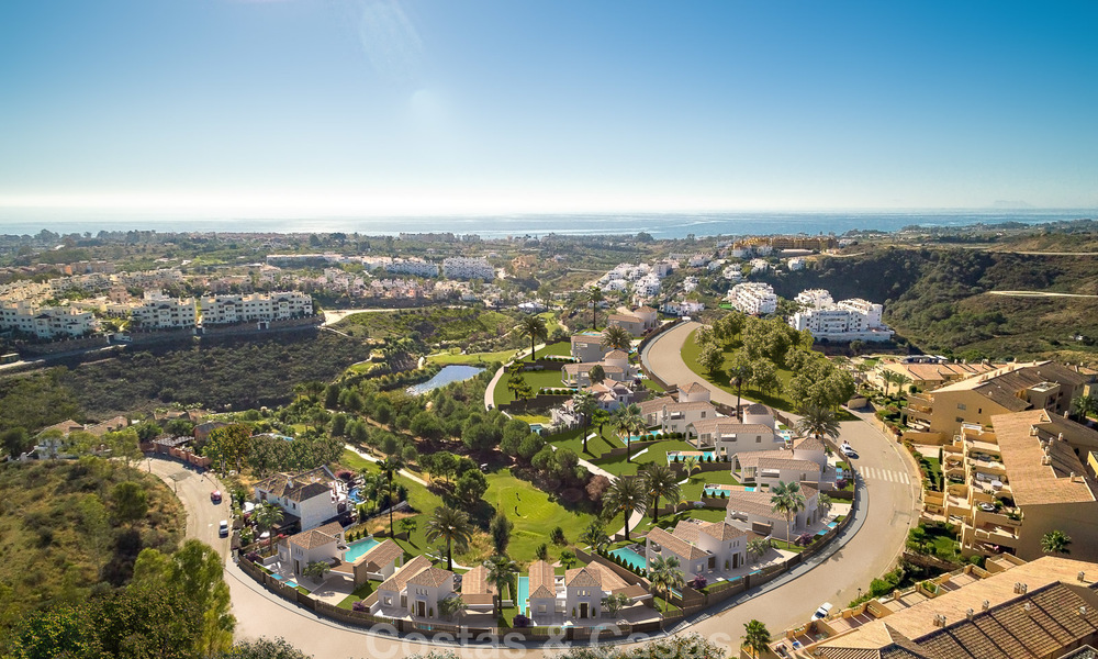 LAATSTE VILLA! Gated Golf Resort, Frontline Golf Villa's te koop aan de New Golden Mile, Marbella - Estepona 3290