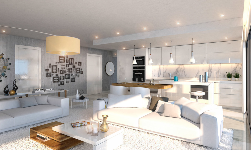 Nieuwe moderne appartementen te koop op de New Golden Mile, tussen Marbella en Estepona 3391
