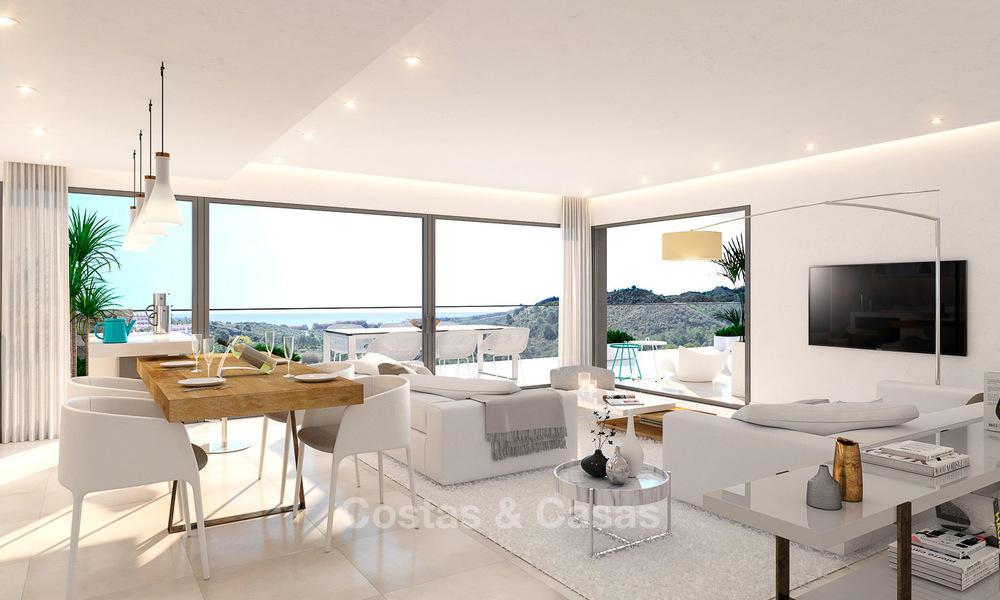 Nieuwe moderne appartementen te koop op de New Golden Mile, tussen Marbella en Estepona 3394