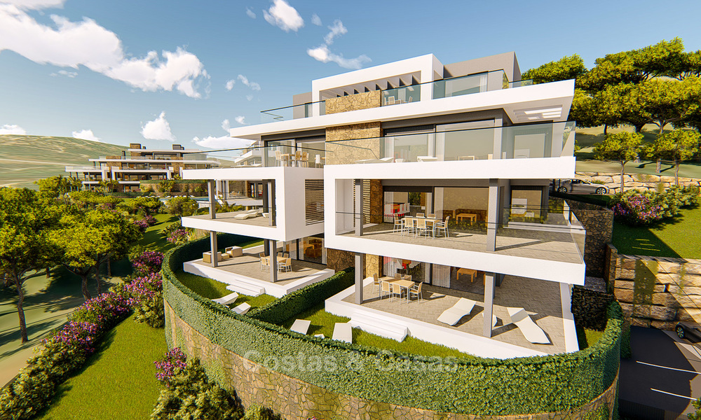 Moderne appartementen te koop op de New Golden Mile, tussen Marbella en Estepona 3402