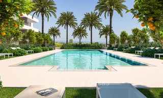 Nieuwe luxe en eco-vriendelijke appartementen te koop met zeezicht in een innovatief boetiek project in Benahavis - Marbella 3556 