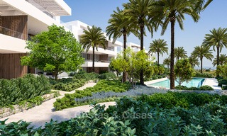 Nieuwe luxe en eco-vriendelijke appartementen te koop met zeezicht in een innovatief boetiek project in Benahavis - Marbella 3557 