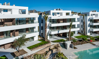 Nieuwe luxe en eco-vriendelijke appartementen te koop met zeezicht in een innovatief boetiek project in Benahavis - Marbella 37557 