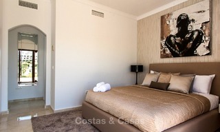 Instapklare nieuwe luxe villa te koop, eerstelijn golf in een gated golfresort, New Golden Mile, Marbella - Estepona 3510 