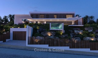 Twee nieuwe, luxueuze en moderne eigentijdse villa’s te koop in een boetiek project, Casares - Estepona 3564 