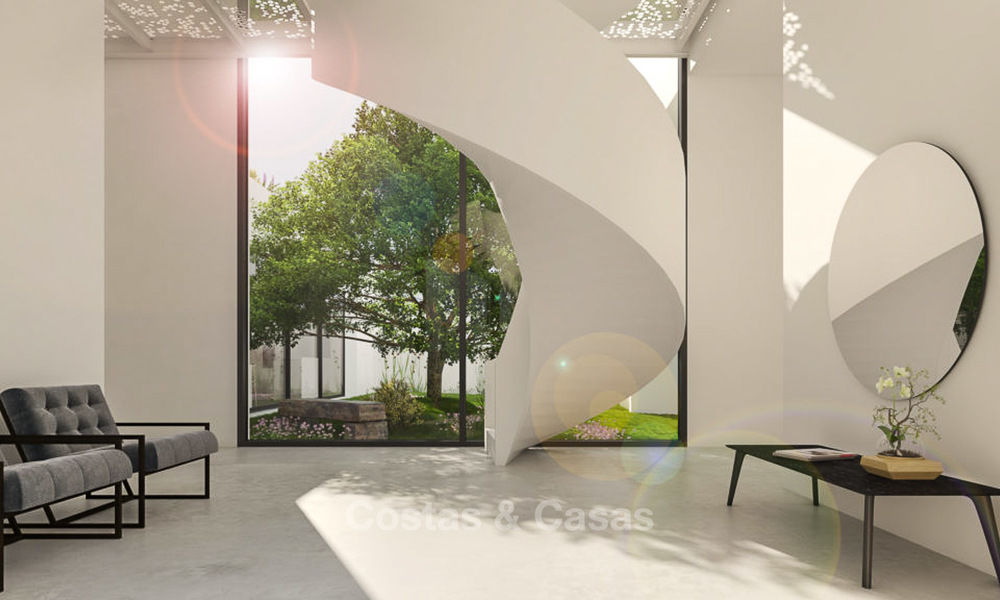 Twee nieuwe, luxueuze en moderne eigentijdse villa’s te koop in een boetiek project, Casares - Estepona 3562