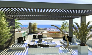 Nieuwe, ‘ontwerp-je-eigen’ eigentijdse luxe villa´s te koop in een innovatief project, binnen een golf gebied met zicht op zee en golf, Estepona - Marbella 3618 
