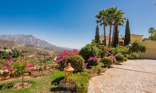 Charmante en ruime villa in Andalusische stijl te koop in El Madronal, Benahavis - Marbella 3766 