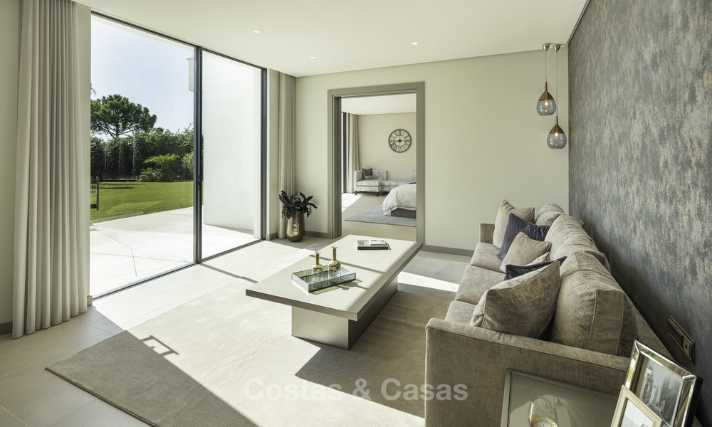 Elegant-eigentijdse moderne nieuwbouw villa te koop in El Madroñal, Benahavis - Marbella 17150