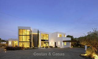 Elegant-eigentijdse moderne nieuwbouw villa te koop in El Madroñal, Benahavis - Marbella 17169 