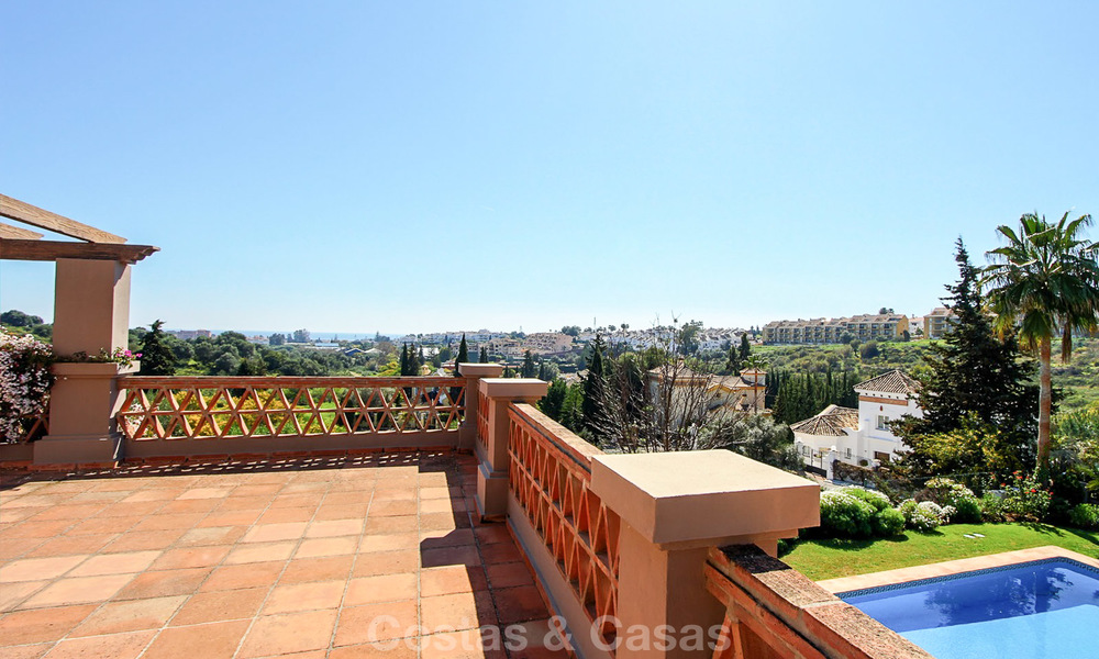 Spectaculaire, modern-Andalusische stijl luxe villa te koop, New Golden Mile, Benahavis - Marbella 3949
