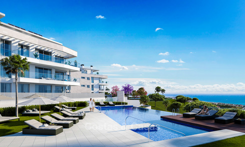 Moderne nieuwbouw appartementen te koop in een nieuw eigentijds bouwproject in Mijas, Costa del Sol 4215