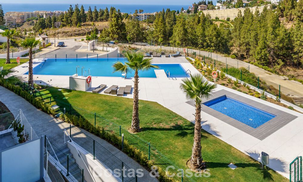 Moderne nieuwbouw appartementen te koop in een nieuw eigentijds bouwproject in Mijas, Costa del Sol 780160
