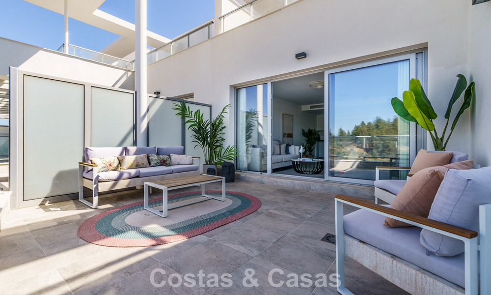 Moderne nieuwbouw appartementen te koop in een nieuw eigentijds bouwproject in Mijas, Costa del Sol 780161