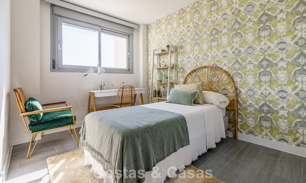 Moderne nieuwbouw appartementen te koop in een nieuw eigentijds bouwproject in Mijas, Costa del Sol 780176