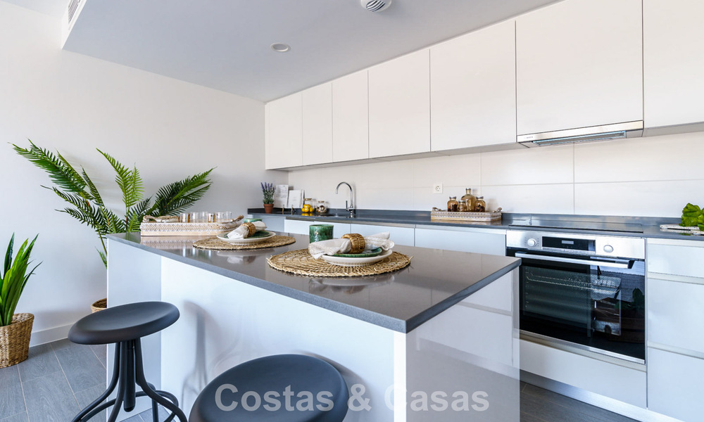 Moderne nieuwbouw appartementen te koop in een nieuw eigentijds bouwproject in Mijas, Costa del Sol 780182