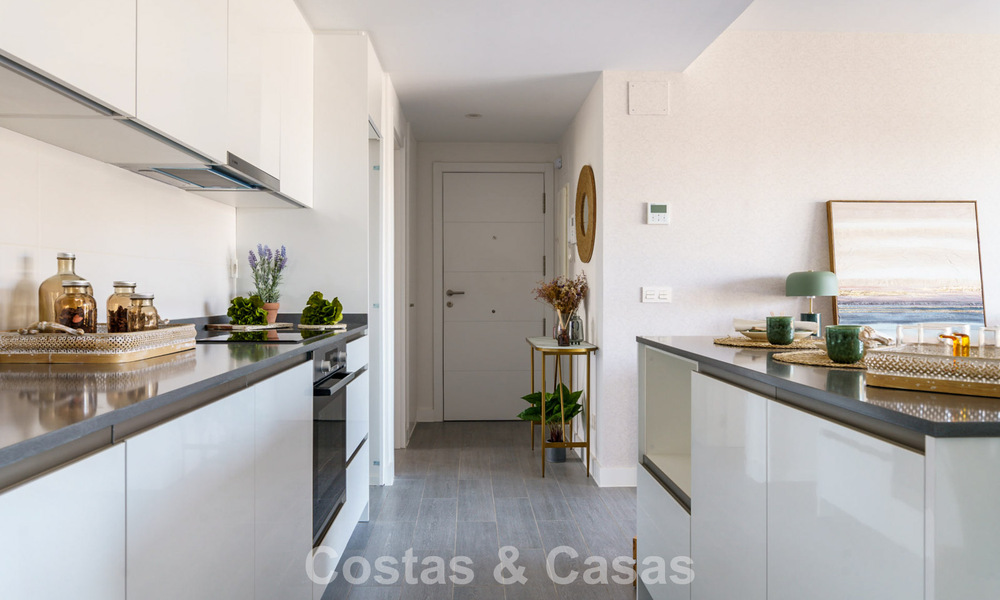 Moderne nieuwbouw appartementen te koop in een nieuw eigentijds bouwproject in Mijas, Costa del Sol 780183