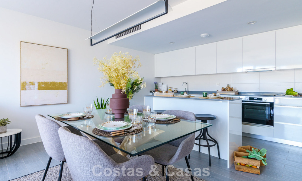Moderne nieuwbouw appartementen te koop in een nieuw eigentijds bouwproject in Mijas, Costa del Sol 780184