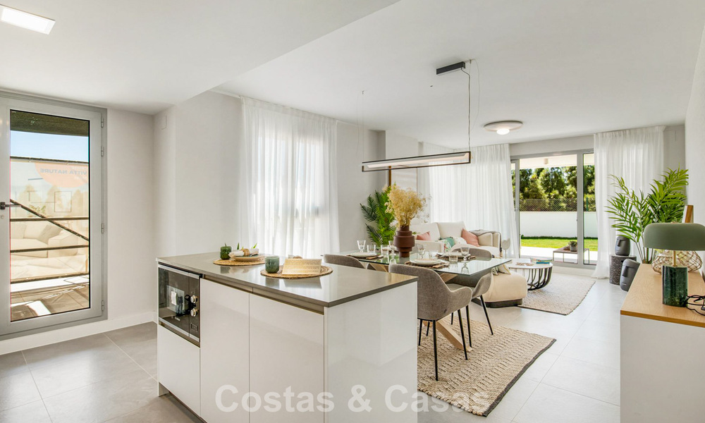 Moderne nieuwbouw appartementen te koop in een nieuw eigentijds bouwproject in Mijas, Costa del Sol 780192