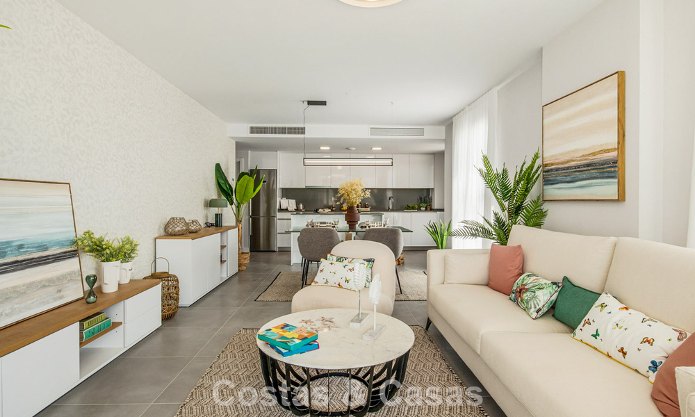 Moderne nieuwbouw appartementen te koop in een nieuw eigentijds bouwproject in Mijas, Costa del Sol 780193