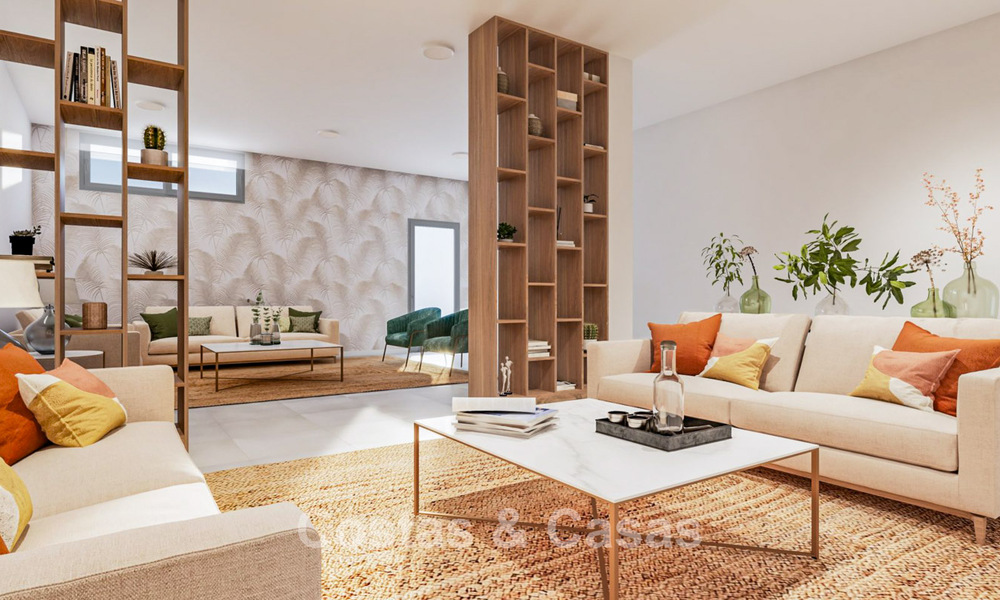 Moderne nieuwbouw appartementen te koop in een nieuw eigentijds bouwproject in Mijas, Costa del Sol 780203