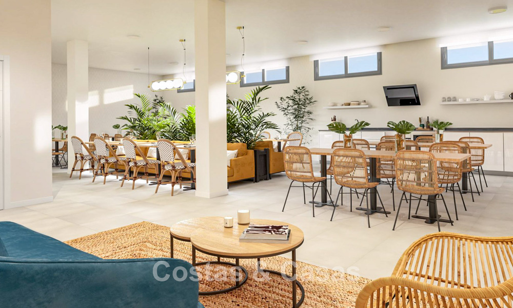 Moderne nieuwbouw appartementen te koop in een nieuw eigentijds bouwproject in Mijas, Costa del Sol 780204