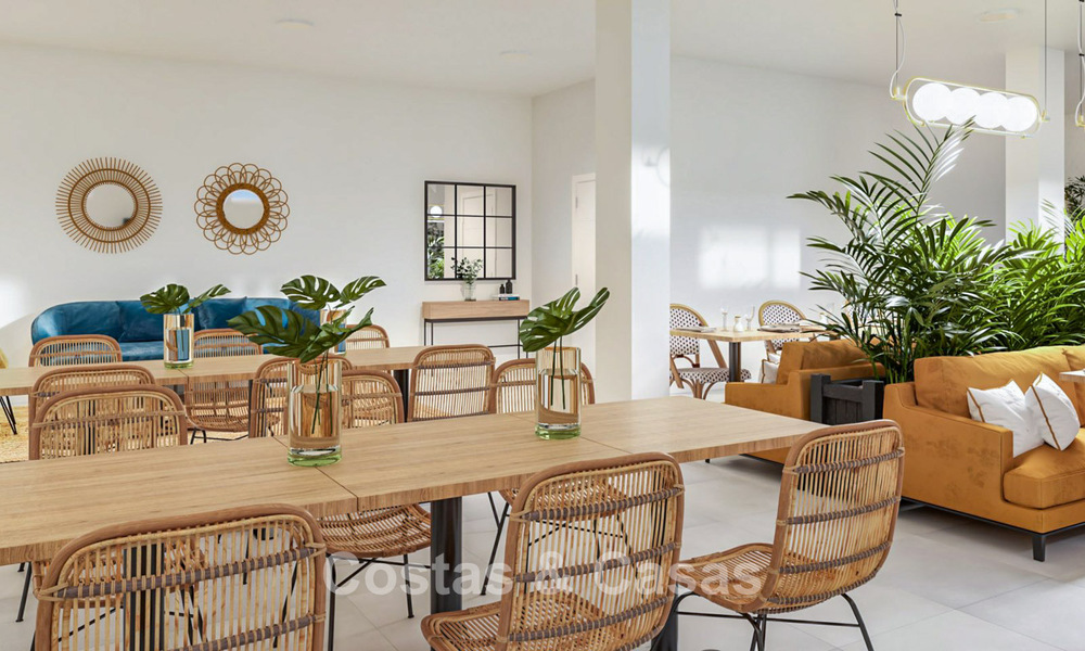Moderne nieuwbouw appartementen te koop in een nieuw eigentijds bouwproject in Mijas, Costa del Sol 780205
