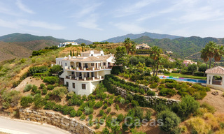 Exclusieve villa te koop, met zeezicht, in een gated resort in Marbella - Benahavis 22383 