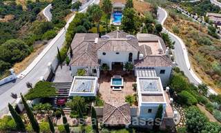 Exclusieve villa te koop, met zeezicht, in een gated resort in Marbella - Benahavis 22386 