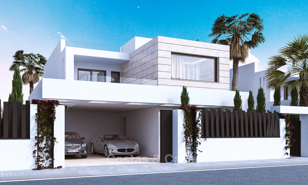 7 nieuwe modern-eigentijdse villa's te koop in een exclusieve urbanisatie, aan de Golden Mile, Marbella 4848