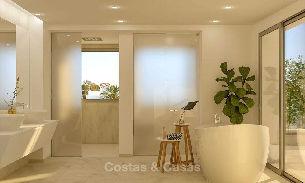 Luxe appartementen te koop in een exclusief complex in Nueva Andalucia - Marbella met panoramisch uitzicht over de golf en zee 4325