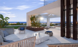 Laatste villa! Prachtige, moderne luxe villa's met zeezicht, te koop in een nieuw complex tussen Marbella en Estepona 4333 