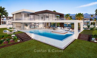 Laatste villa! Prachtige, moderne luxe villa's met zeezicht, te koop in een nieuw complex tussen Marbella en Estepona 4336 