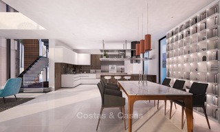Laatste villa! Prachtige, moderne luxe villa's met zeezicht, te koop in een nieuw complex tussen Marbella en Estepona 4337 