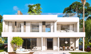 Prachtige modern-eigentijdse villa's te koop in een nieuw boetiekproject tussen Estepona en Marbella 19718 