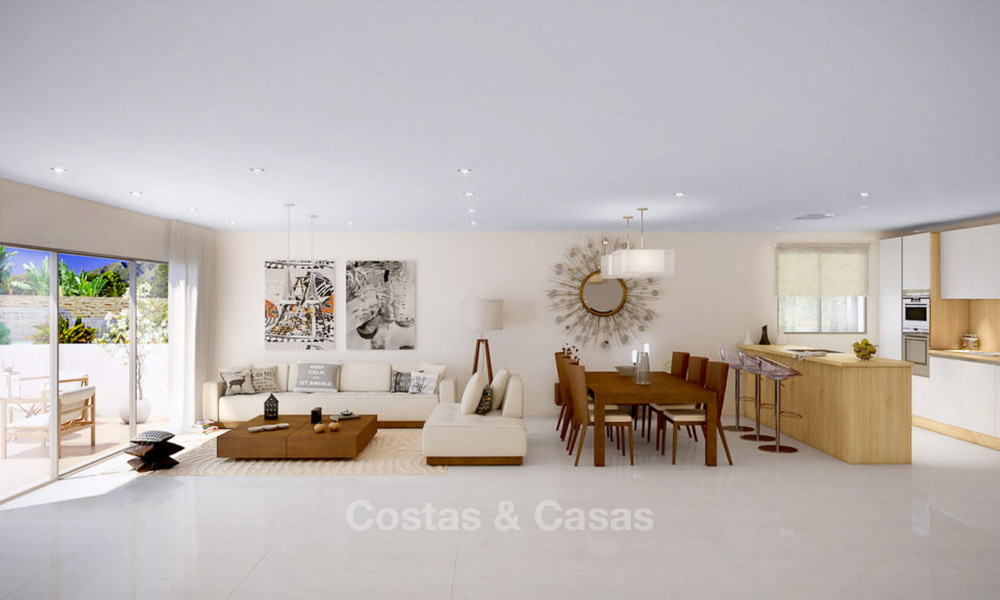 Nieuwe moderne huizen te koop in Nueva Andalucia - Marbella op wandelafstand van Puerto Banus. 4501