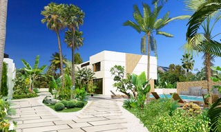 Nieuwe moderne huizen te koop in Nueva Andalucia - Marbella op wandelafstand van Puerto Banus. 4505 
