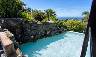 Zeer exclusieve en majestueuze moderne design villa met een prachtig uitzicht op zee te koop, Golden Mile, Marbella 4527 