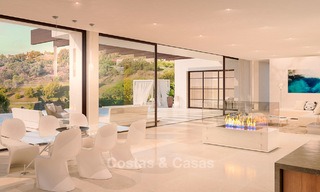 Luxueuze moderne villa te koop, eerstelijn golf in Benahavis, Marbella 4682 