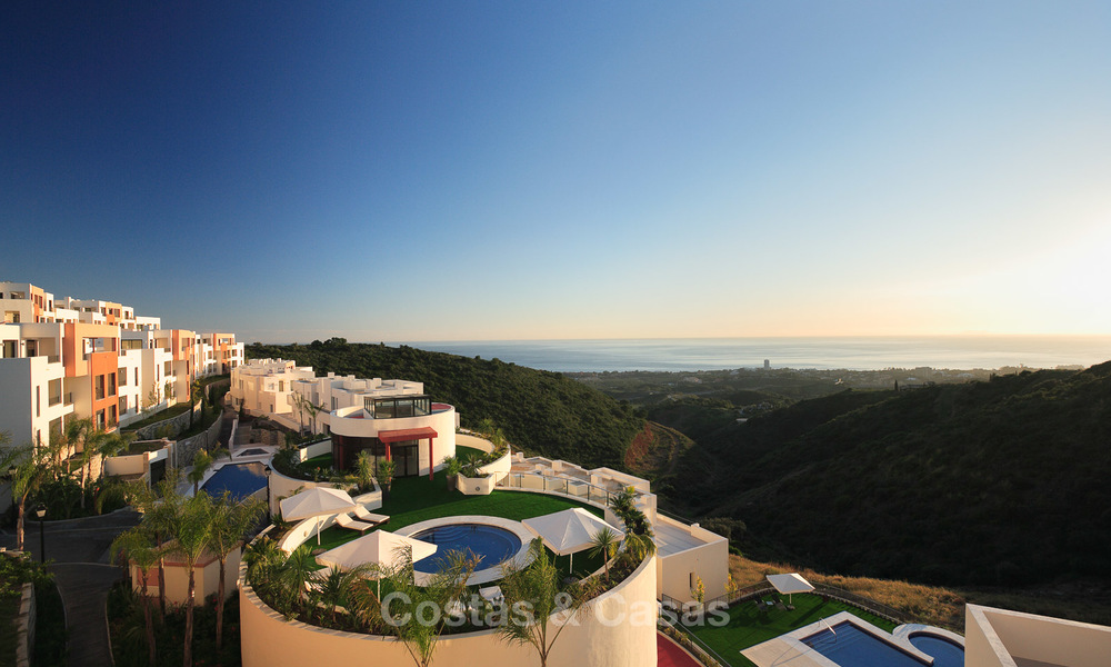 Moderne Luxe appartementen te koop in Marbella met spectaculair zeezicht 16211