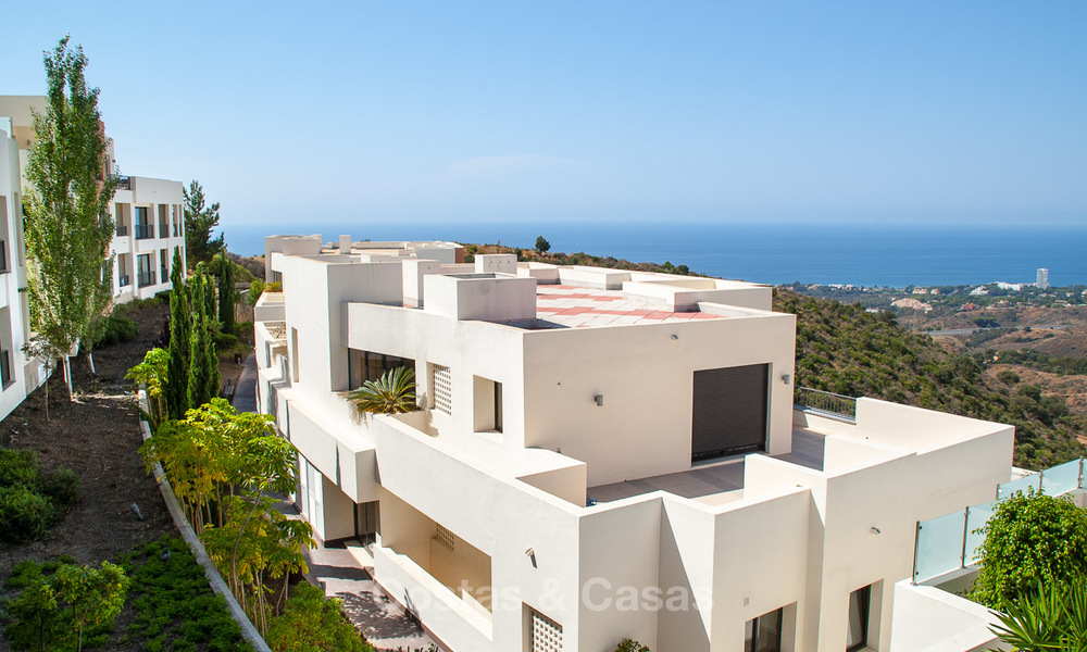 Moderne Luxe appartementen te koop in Marbella met spectaculair zeezicht 16217