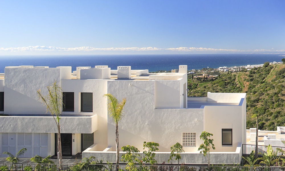 Moderne Luxe appartementen te koop in Marbella met spectaculair zeezicht 16227