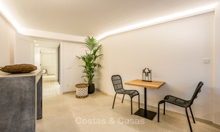 Gerenoveerde luxe villa in Andalusische stijl met zeezicht te koop, dichtbij strand, Elviria, Oost Marbella 4813 