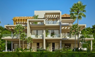 Moderne luxe appartementen te koop in een nieuwbouwproject met spectaculair zeezicht in Benahavis, Marbella 4845 