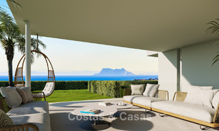 Moderne luxe appartementen te koop in een nieuwbouwproject met spectaculair zeezicht in Benahavis, Marbella 804269 