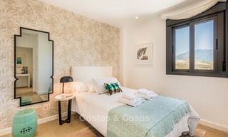 Nieuwe luxe appartementen in Andalusische stijl te koop, prachtig uitzicht op zee, Benahavis - Marbella 5083 