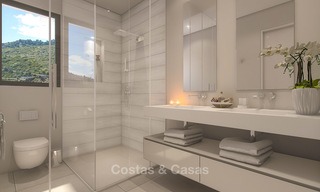 Moderne luxe appartementen te koop met onbelemmerd zeezicht, op korte rijafstand van het centrum van Marbella. 4867 