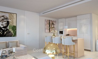Moderne contemporaine luxe appartementen met verbluffend zeezicht te koop, op korte rijafstand van het centrum van Marbella. 4913 